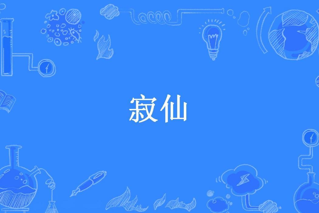 寂仙(夜楓楓所著小說)
