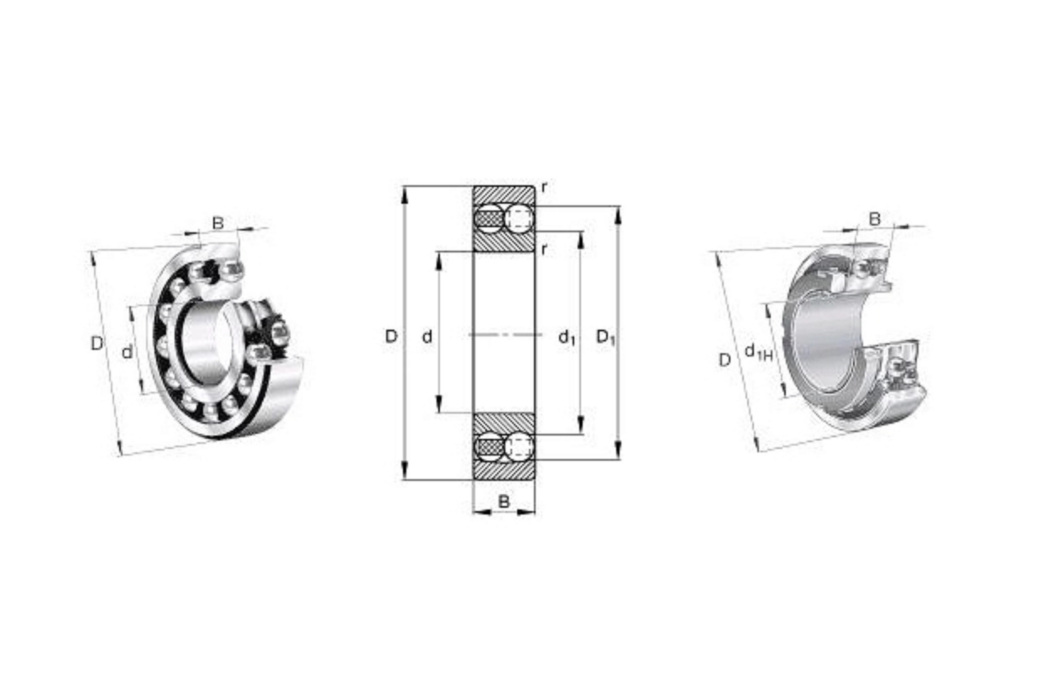 SKF 1224 軸承 SKF 1224 軸承