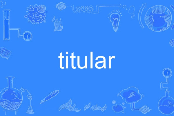 titular titular