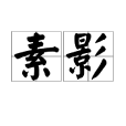 素影(詞語) 素影(詞語)