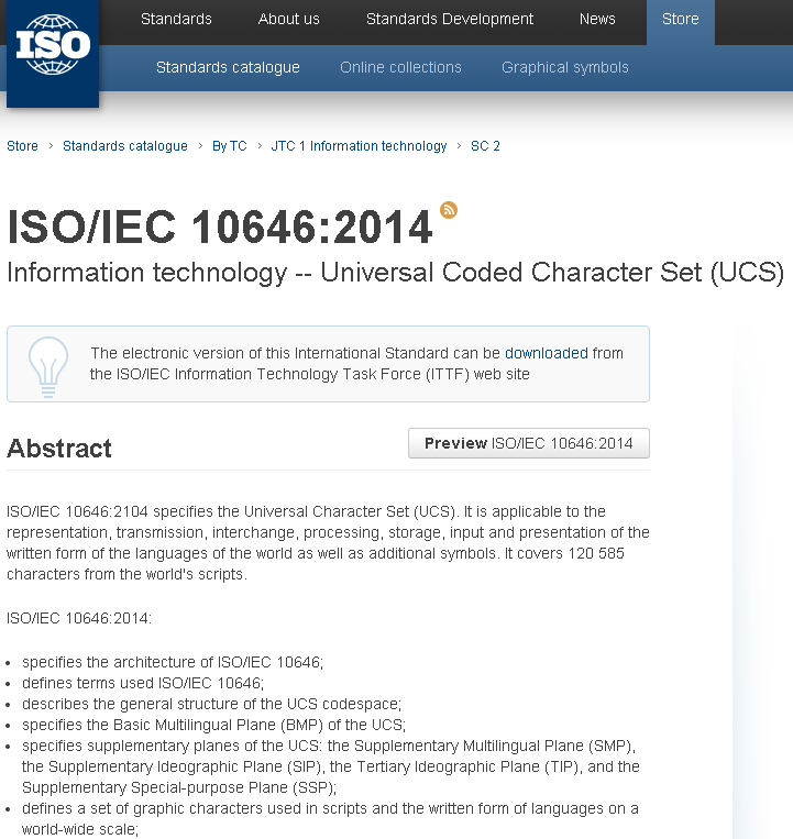 ISO 10646