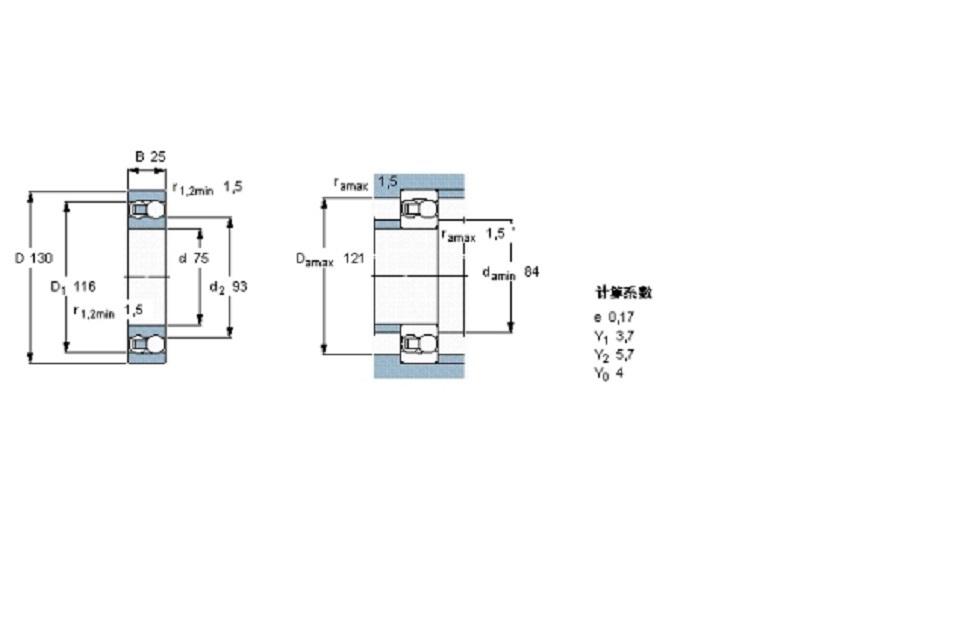 SKF 1215軸承 SKF 1215軸承