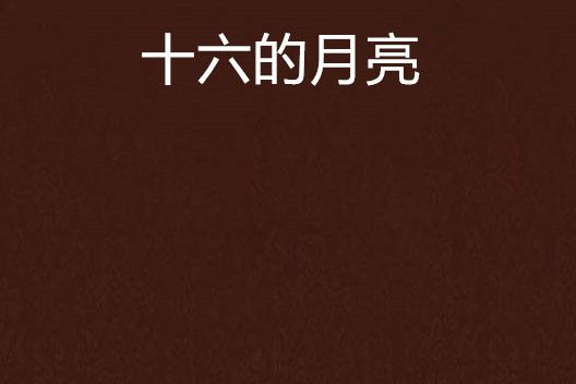 十六的月亮 十六的月亮