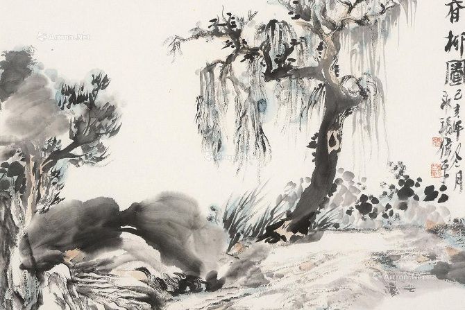 春柳圖 春柳圖