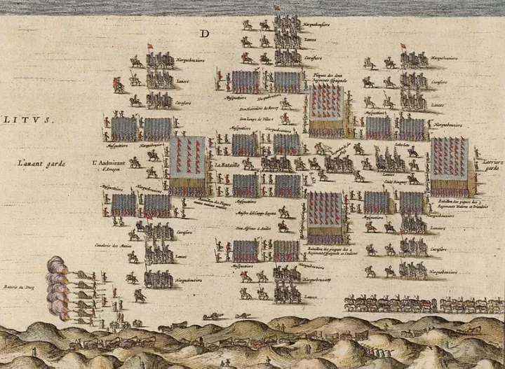 17世紀初的西班牙陸軍方陣戰術