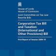 Corporation Tax Bill and Taxation Corporation Tax Bill and Taxation