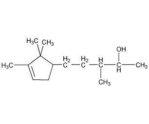 檀香分子圖