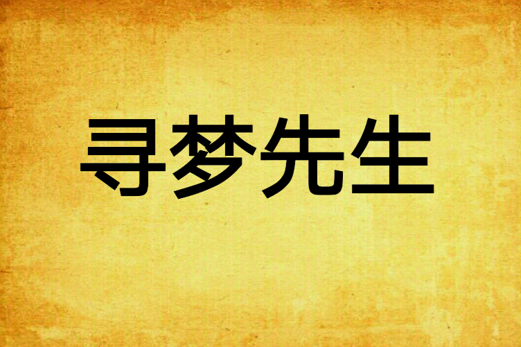 尋夢先生 尋夢先生