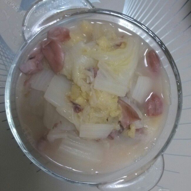 墨魚燉白菜 墨魚燉白菜