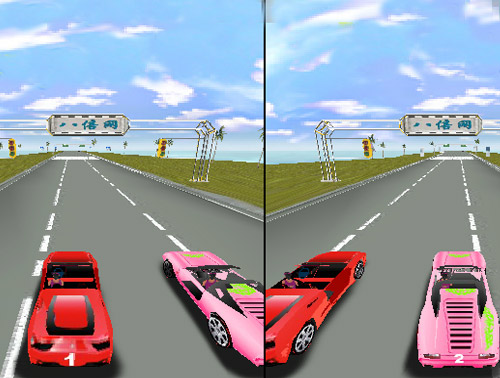 3D雙人極速飆車