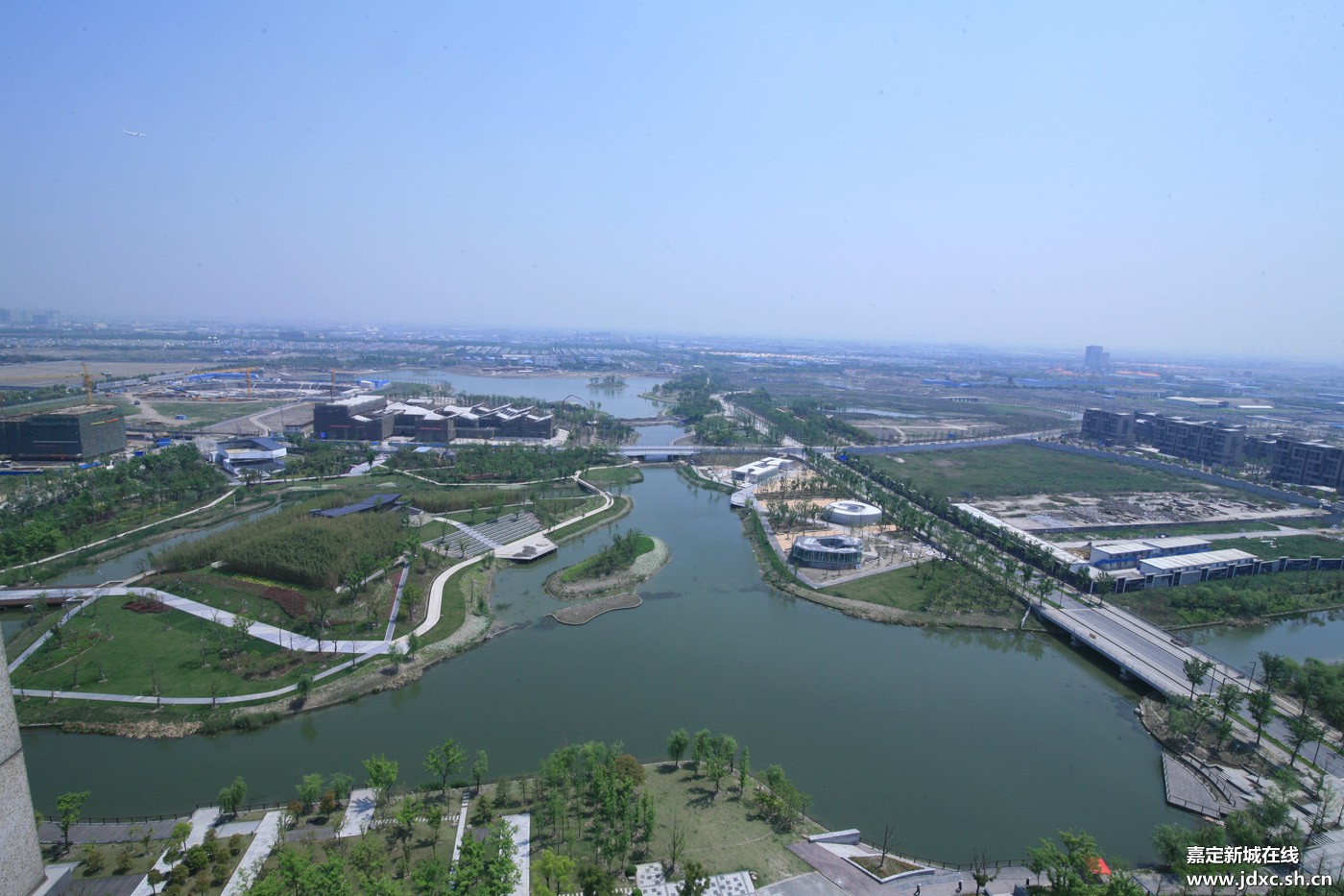 遠香湖實景圖