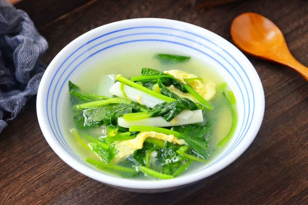 淮山菠菜湯