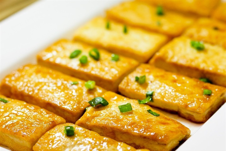 煎豆腐塊 煎豆腐塊