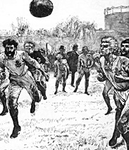 1872年英格蘭與蘇格蘭隊之間的一場足球賽