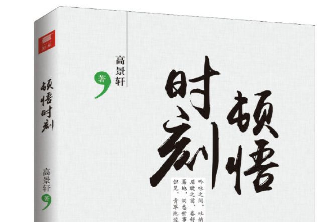 頓悟時刻(2020年中國國際廣播出版社出版的圖書) 頓悟時刻(2020年中國國際廣播出版社出版的圖書)