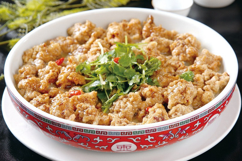 氽驢肉丸子 氽驢肉丸子