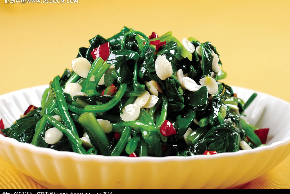 豉汁菠菜 豉汁菠菜
