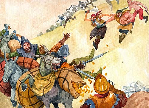 1572年，德雷克截擊了西班牙的財寶騾馬隊