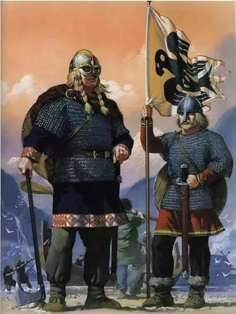 10世紀的羅斯軍隊 依然在風格上非常的北歐化