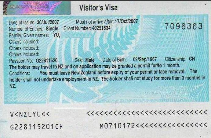 紐西蘭旅遊簽證辦理指南