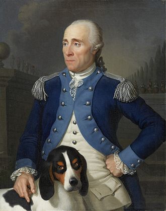 1785年指揮官弗朗茨·魯道夫·弗利卿上校。