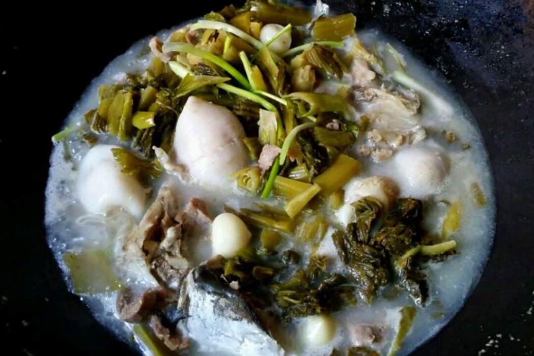 鹹酸菜煮魚