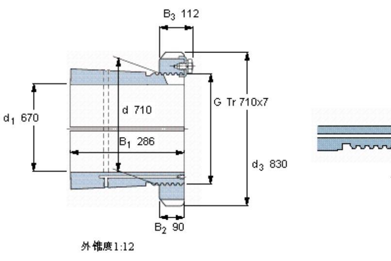SKF OH39/710H軸承 SKF OH39/710H軸承