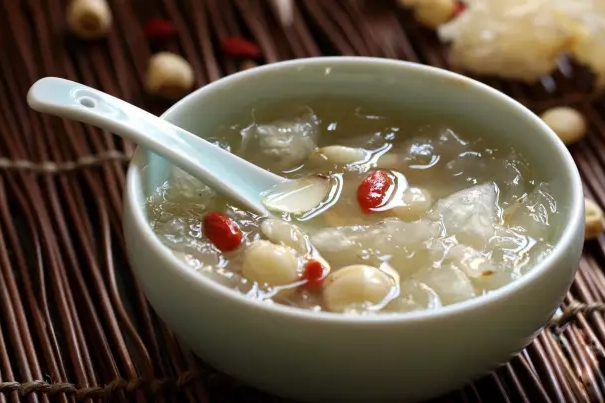 蓮子蘆筍羹 蓮子蘆筍羹