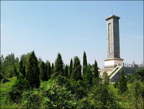 譚震林墓