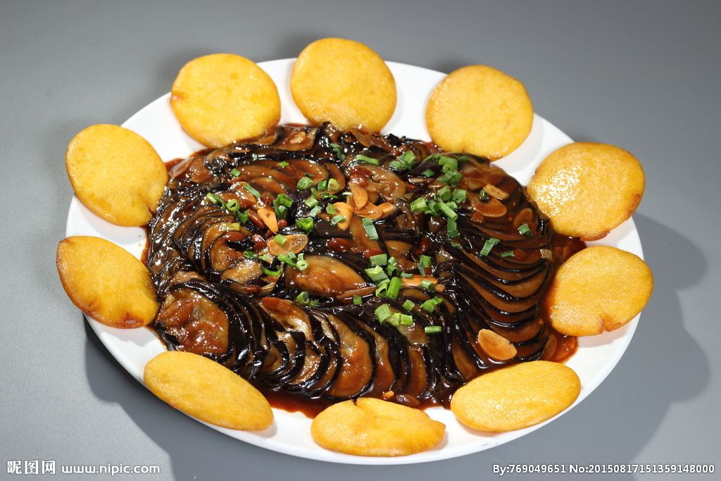 金餅熬茄子