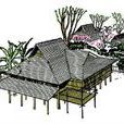 乾闌式建築 乾闌式建築