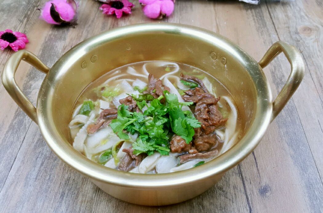 白菜熗湯麵 白菜熗湯麵