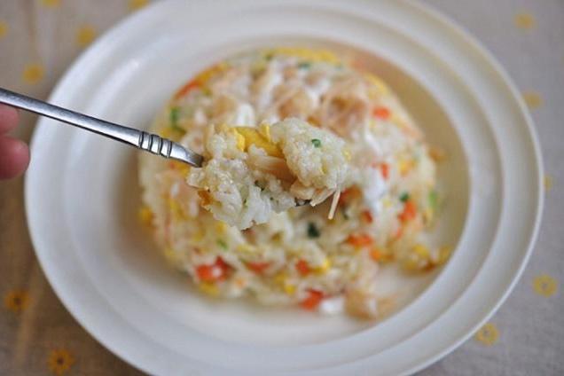 干貝澆汁炒飯 干貝澆汁炒飯