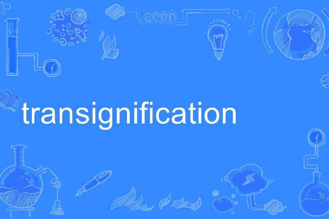 transignification transignification
