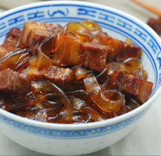 紅燒肉燉寬粉 紅燒肉燉寬粉