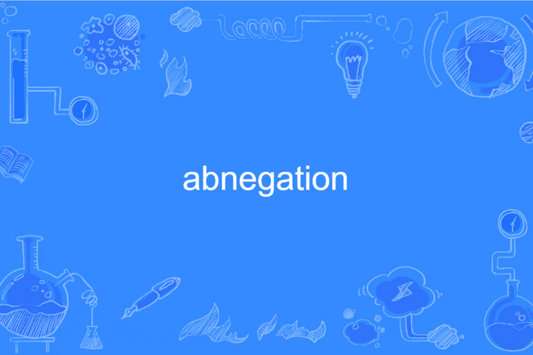 abnegation abnegation