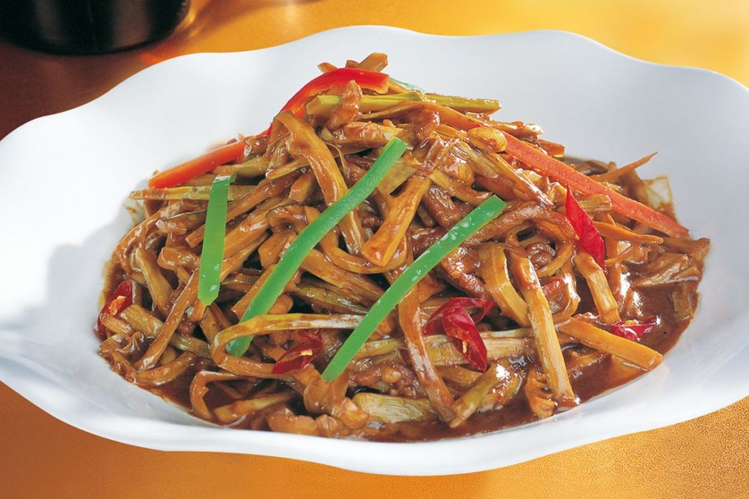 炒劍筍肉絲 炒劍筍肉絲