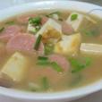 火腿豆腐湯 火腿豆腐湯