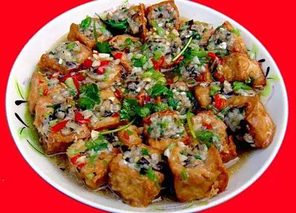 茄子釀豆腐