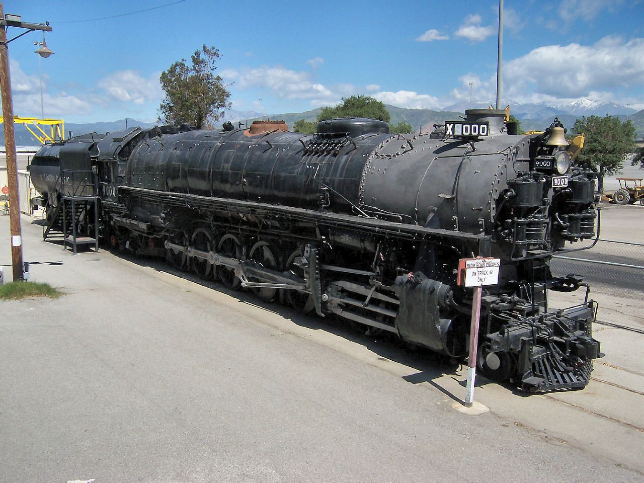 美國聯合太平洋鐵路9000型蒸汽機車