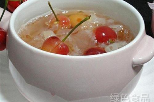 雪耳櫻桃粥 雪耳櫻桃粥