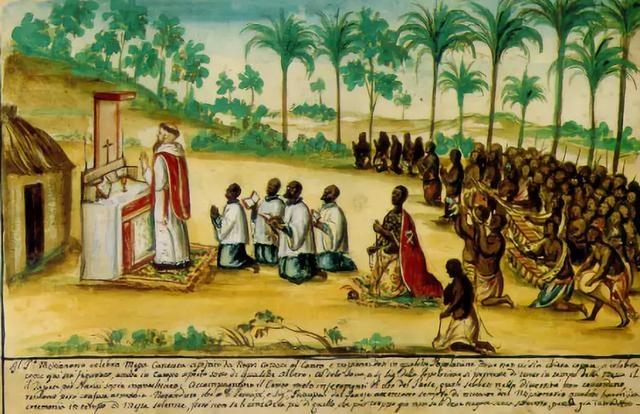 在葡萄牙影響下 剛果也成為了基督教王國