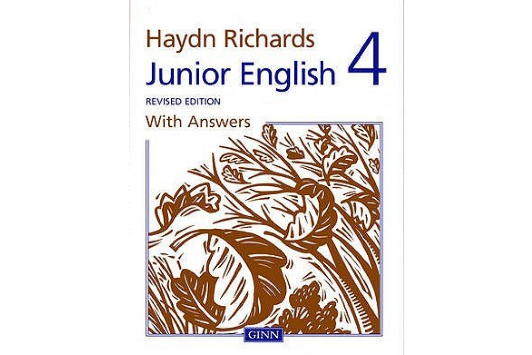 Haydn Richards Junior English Book 4 with Answers Haydn Richards Junior English Book 4 with Answers