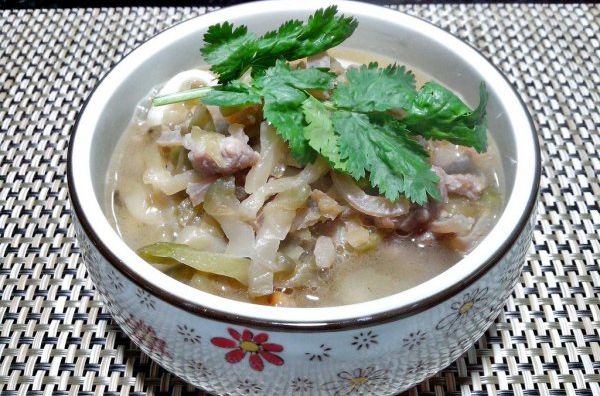 榨菜腰花湯 榨菜腰花湯