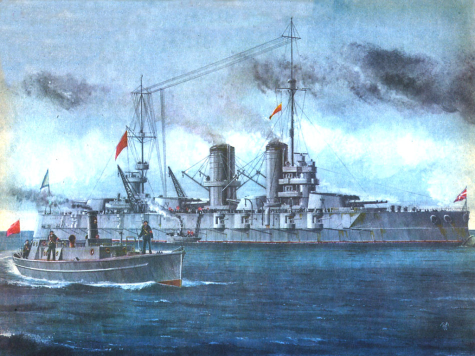 紅軍初期的甘古特級戰列艦
