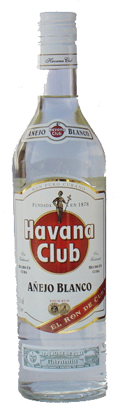 “哈瓦那俱樂部”白朗姆酒