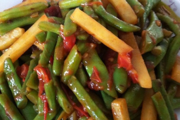 豆角煎土豆 豆角煎土豆