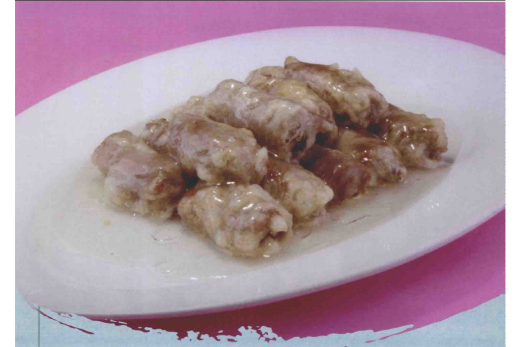 桃仁肉卷 桃仁肉卷