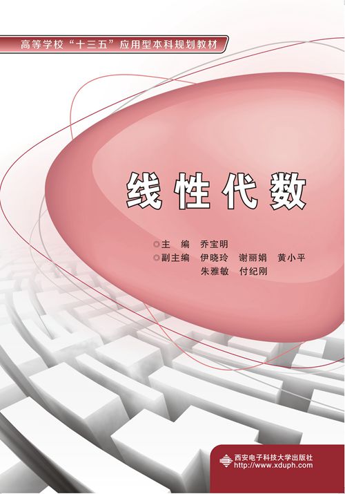 線性代數(西安電子科技大學出版社書籍)