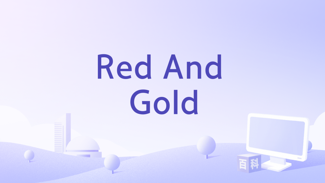 Red And Gold Red And Gold